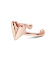Heart Silver Ear Cuff EC-1369